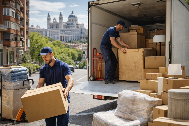Mudanzas en Madrid a toda España: servicio rápido, económico y profesional puerta a puerta