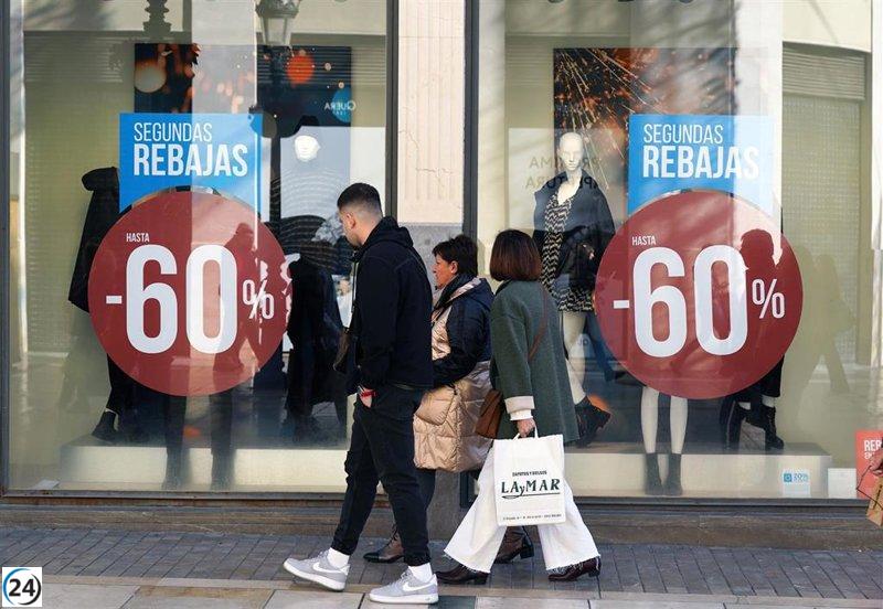 Las rebajas de enero generan menos contratos en comparación con 2023