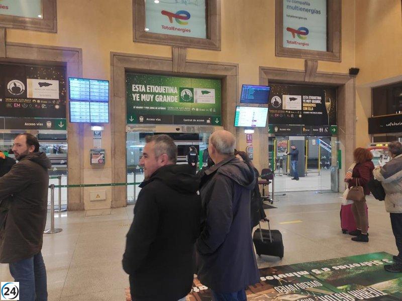 Renfe emite más de 27,500 pases gratuitos para Cercanías y Media Distancia en Asturias.