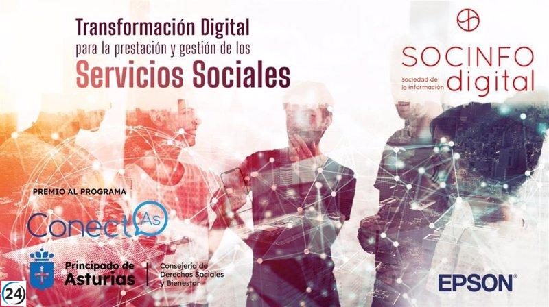 Proyecto de la Consejería de Derechos Sociales, 'ConectAs', destaca y recibe el premio Socinfo Digital 2023