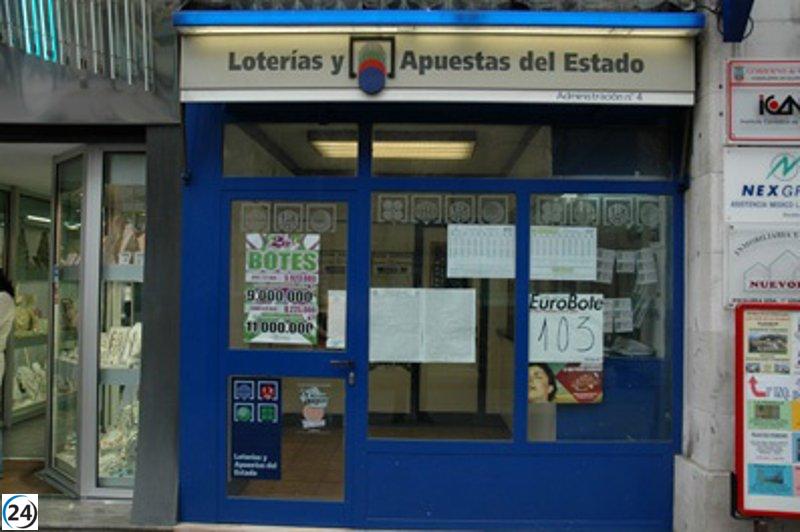 La BonoLoto reparte premio de 687.132 euros en Tudela Veguín