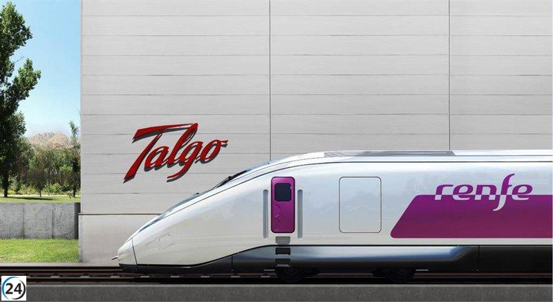 Los Avril de Talgo, listos para su entrega a partir del lunes