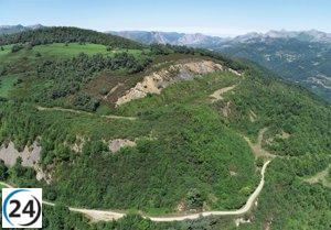 Gobierno de Asturias recupera antigua mina en Reserva de la Biosfera Ubiñas-La Mesa.