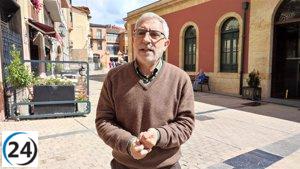 Llamazares de IU pide medidas ante el desequilibrio en Oviedo entre alquiler turístico y residencial.