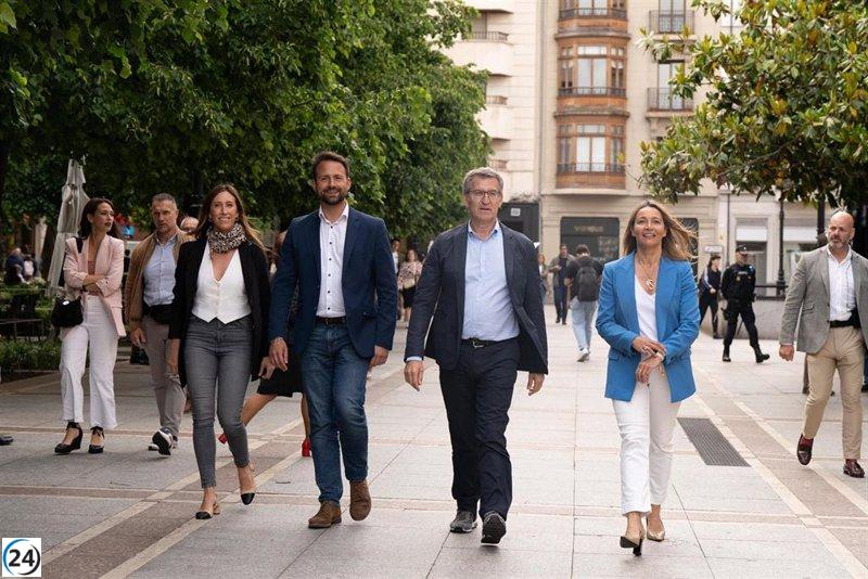 Feijóo llama a los socialistas traicionados por Sánchez a votar en contra de la amnistía: 
