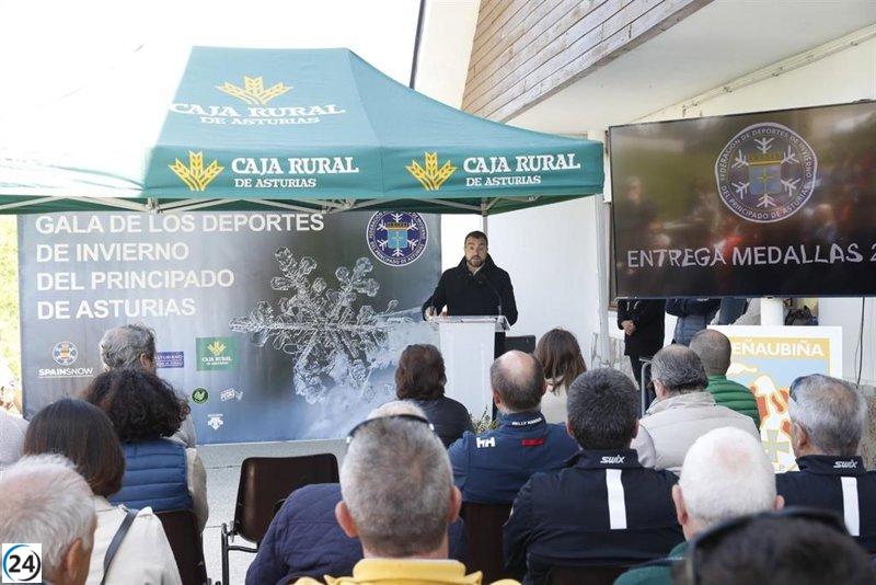 El Principado firma acuerdo con León para electrificar la estación Fuentes de Invierno.