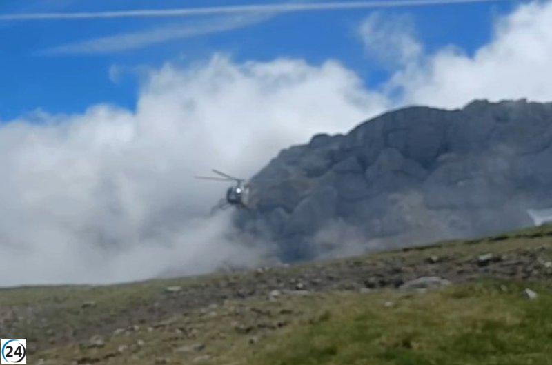 Rescatados en helicóptero dos afectados en la carrera de montaña 'La Travesera'