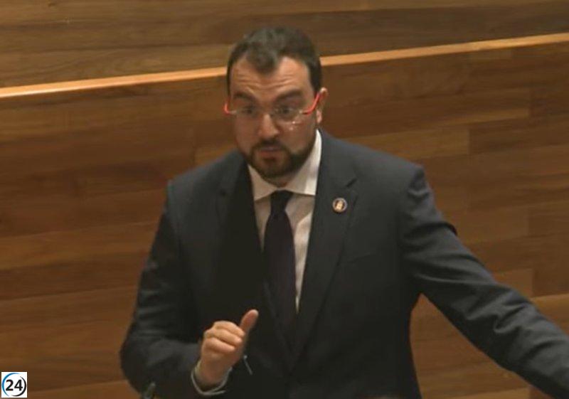 Barbón critica a Queipo por no apoyar la renovación del CGPJ y acusa a Feijóo de desestabilizar al PP con su pacto.