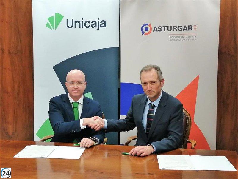 Unicaja y Asturgar se unen para impulsar el financiamiento a pequeñas empresas en Asturias.