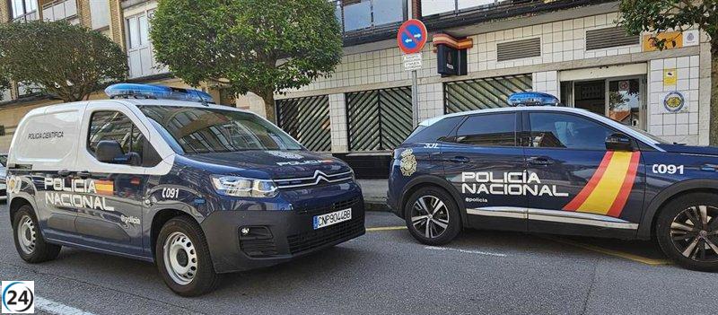Detenido presunto ladrón tras cometer 3 robos en Gijón.