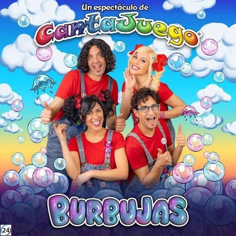 CantaJuego presenta su nuevo espectáculo 'Burbujas' en Centro Niemeyer el 12 de octubre