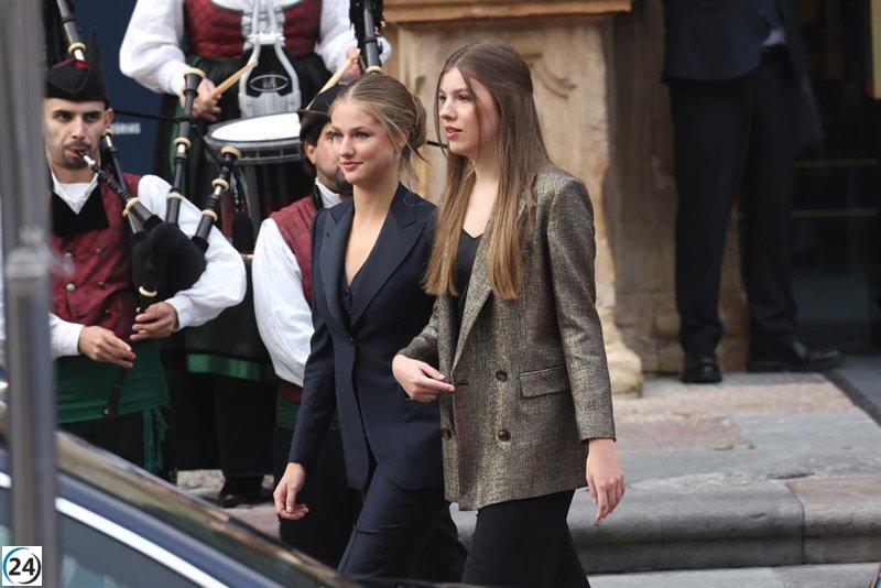 La Princesa Leonor transmite un mensaje de esperanza: 