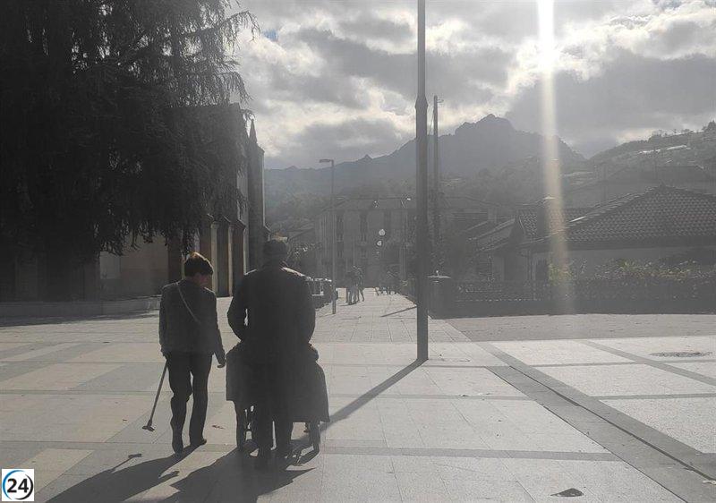 Pensión media de jubilación en Asturias supera los 1.700 euros al mes
