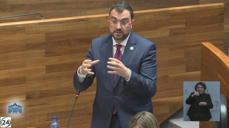 Barbón critica la falta de diálogo de Queipo y afirma que al PP no le importa el presupuesto.