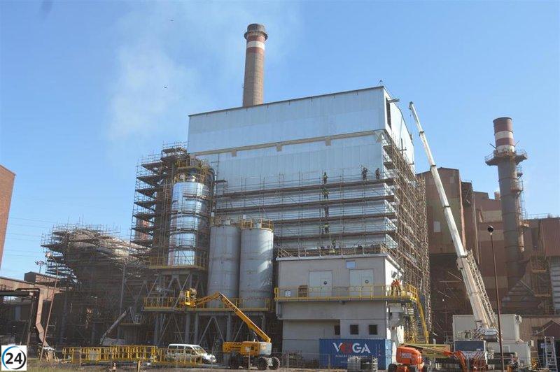 ArcelorMittal suspende inversiones en la planta de reducción directa de hierro en Gijón.