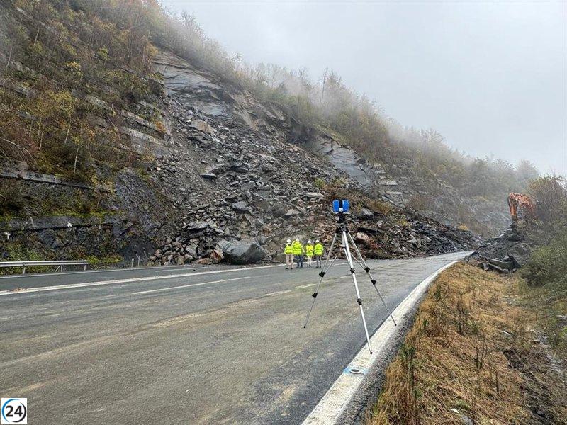 Reapertura del Huerna para el tráfico programada para este miércoles, informa Transportes.