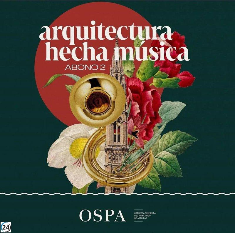 La OSPA ofrece su segundo concierto de la temporada: 'Arquitectura en notas' en Gijón y Oviedo.