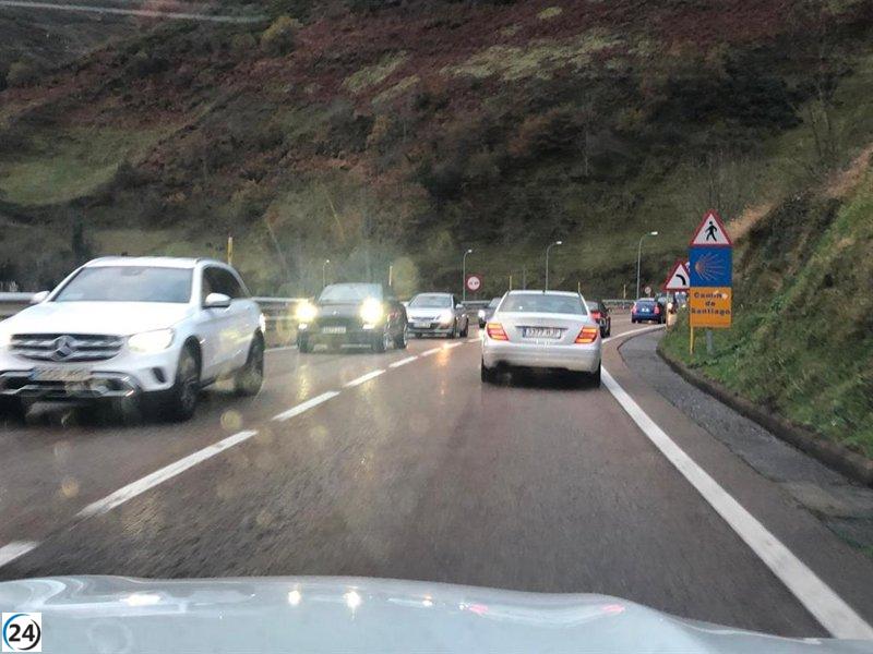 Diecisiete lesionados en accidentes de carretera en Asturias durante el fin de semana.