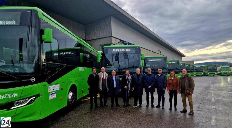 Asturias invierte 9,5 millones en la modernización de flotas de transporte.