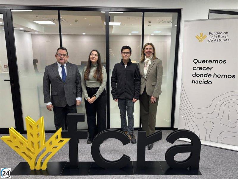 Caja Rural de Asturias otorga 200.000 euros en 150 becas que reconocen la excelencia académica.