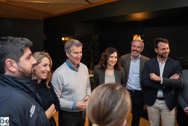 Feijóo cierra en Oviedo la cumbre del PP con la 'Declaración de Asturias' este domingo.
