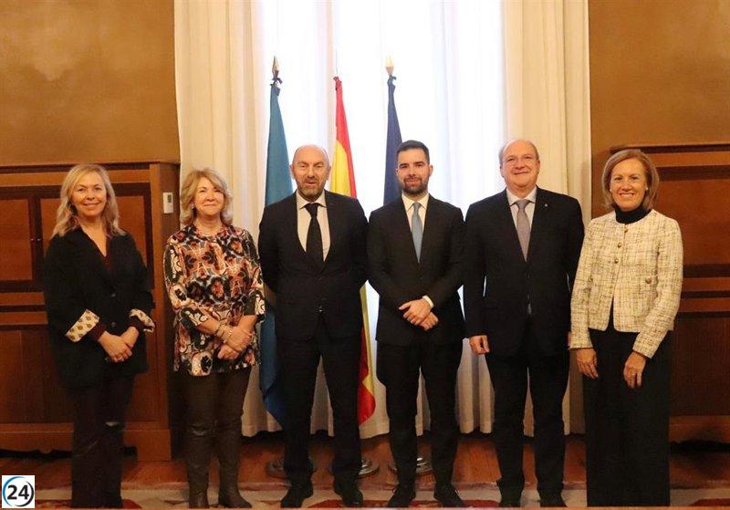 Marco Fernández Gutiérrez asume el cargo de Letrado Mayor de la Junta General.