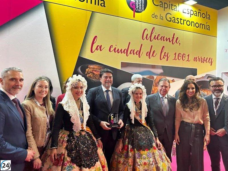 Alicante asume el título de Capital Española de la Gastronomía 2025, sucediendo a Oviedo.
