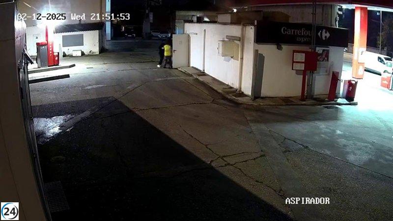 Tres arrestos por amenazas a un empleado de gasolinera en intento de robo.