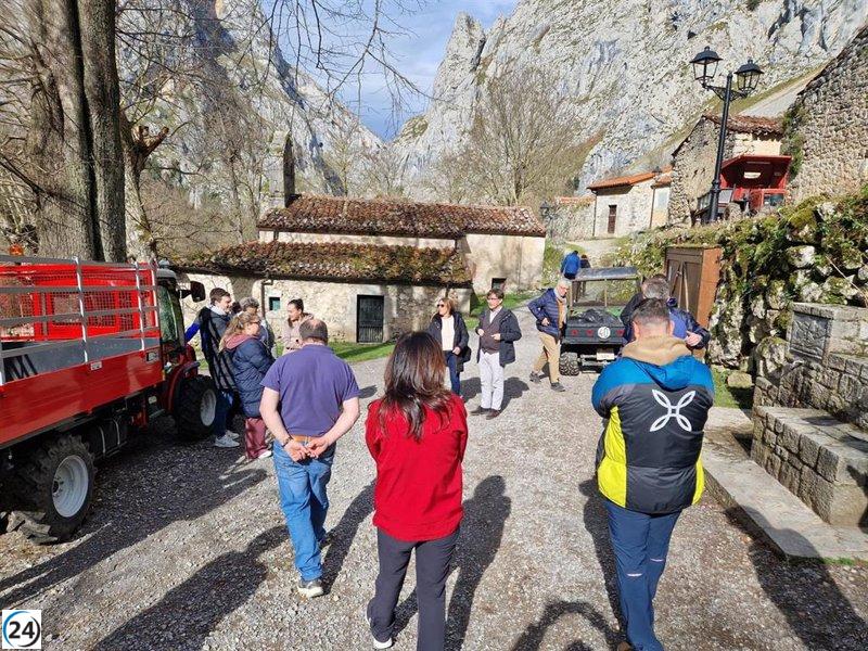 El funicular de Bulnes suspende operaciones un mes por mejoras eléctricas.