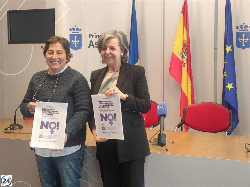 Inicio de inscripciones para el III Congreso sobre Prevención de Violencia de Género en Asturias.