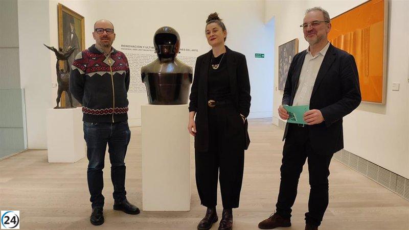 Ainara LeGardon da vida musical a seis obras del Museo de Bellas Artes de Asturias.