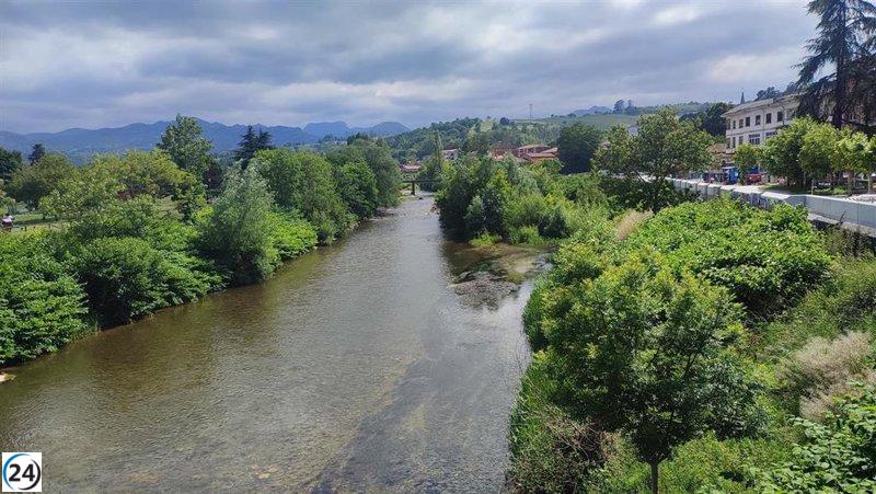 Gobierno invierte más de 400.000 euros en restauración de la marisma del río Sella.