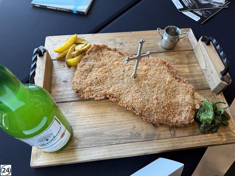 El restaurante Arrabal de Madrid ofrece el cachopo más excepcional del mundo.