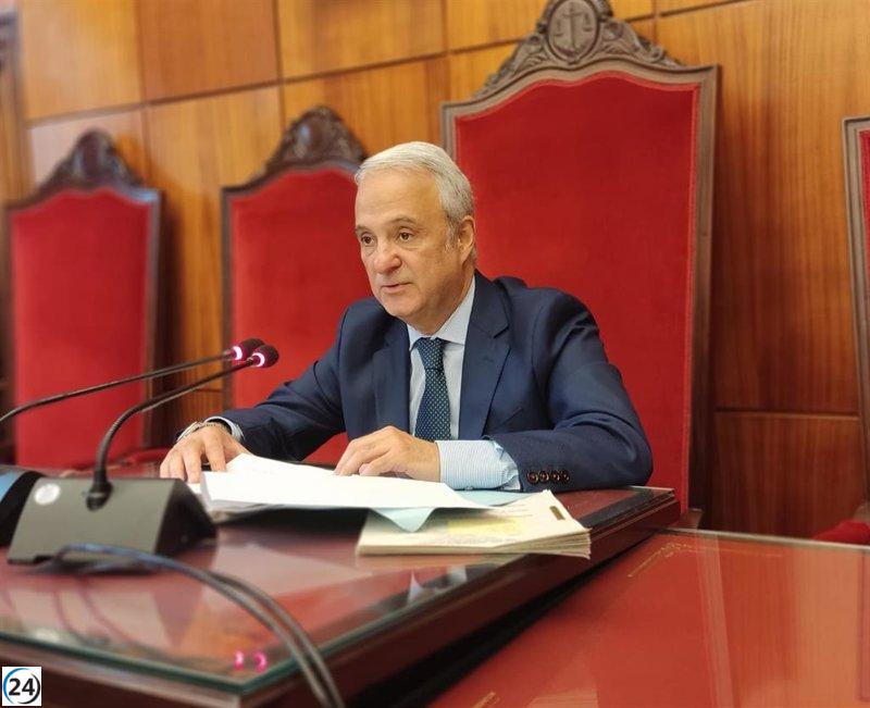 Jesús Chamorro continúa al frente del TSJA tras la aprobación unánime del CGPJ.