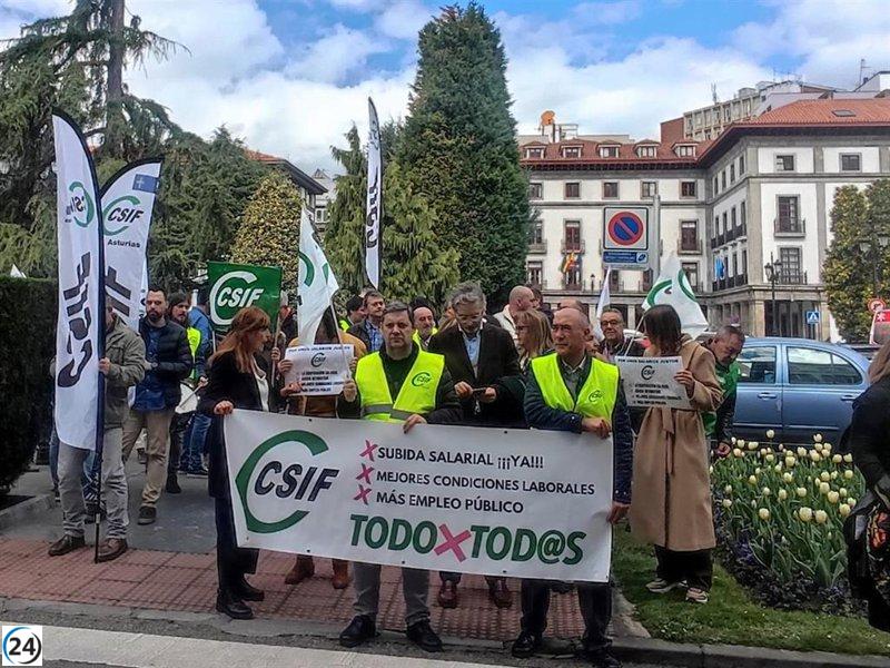 CSIF exige al Gobierno que apruebe de inmediato el aumento salarial y un nuevo pacto salarial.