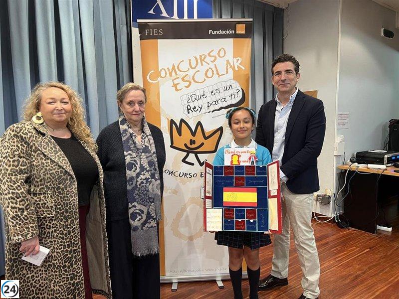 Estudiante del Colegio San Ignacio de Oviedo se alza con el primer lugar en el concurso '¿Qué representa un rey para ti?' en Asturias.
