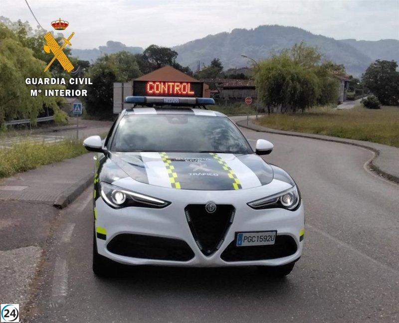 DGT sanciona a 1.160 conductores en Asturias por exceso de velocidad en solo una semana.