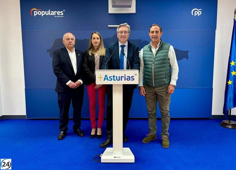 El PP solicitará en el Senado esclarecer las obras atrasadas en Asturias y exige que Óscar Puente se presente.