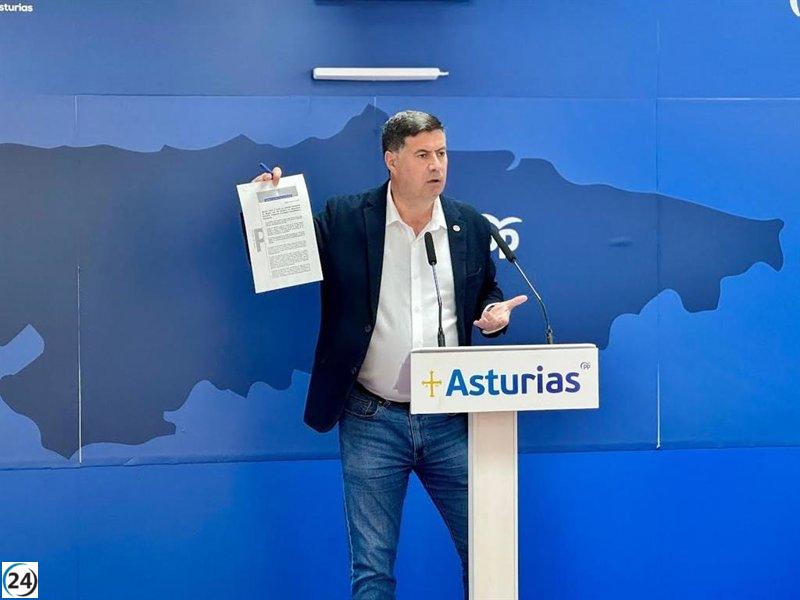 El PP denuncia la hipocresía de Barbón en medio de los problemas que enfrenta Sánchez y el PSOE.