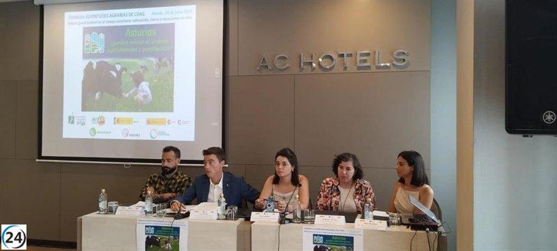 COAG convoca en Oviedo a jóvenes del campo para abordar desafíos del sector agrícola.