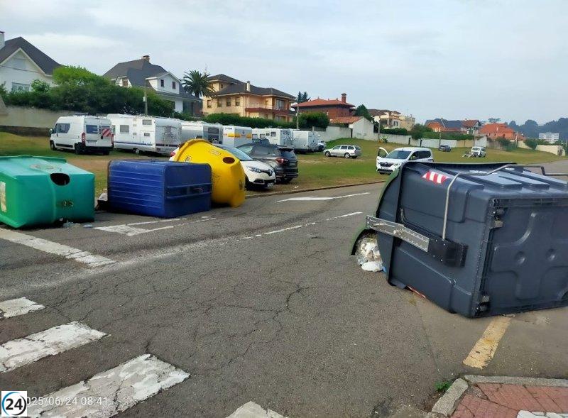 Menores implicados en vandalismo en Salinas: tres personas identificadas.