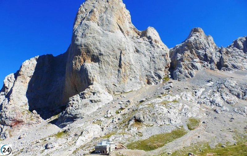 Récord de frío en Picos de Europa: Vega de Urriellu marca la temperatura más baja del país, según AEMET.