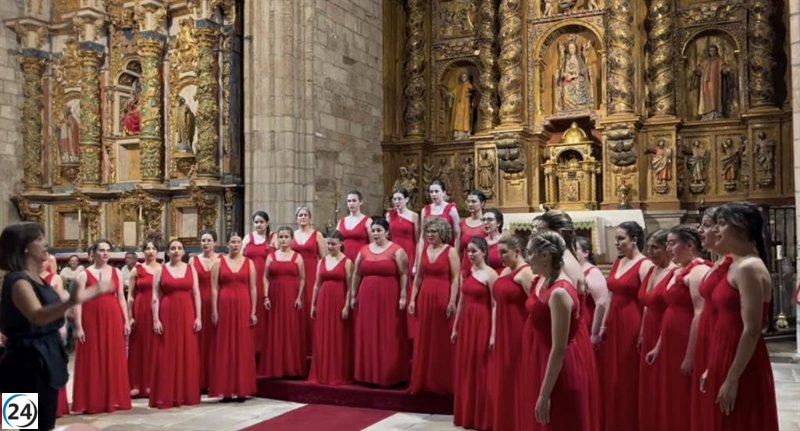 Coro Aurum de Luanco se alza con el subcampeonato en el Gran Premio Nacional de Canto Coral.
