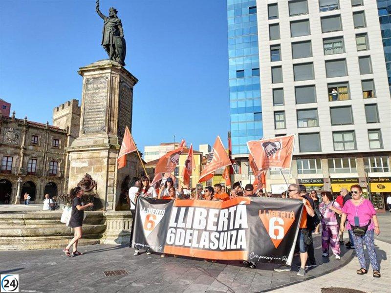 Partidos de izquierda buscan que el Congreso pida el indulto para 'Las seis de La Suiza'.
