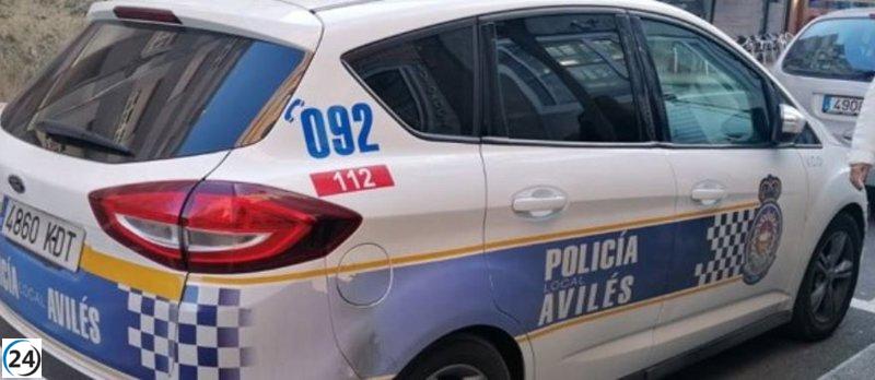 Arresto en Avilés tras agresión de un hombre a su pareja.