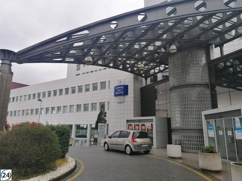 Hombre hospitalizado tras accidente en la costa de Cudillero.