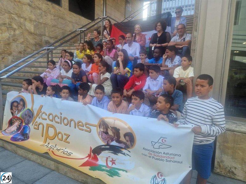 Asturias acoge a 97 niños saharauis en el programa 'Vacaciones en paz'.
