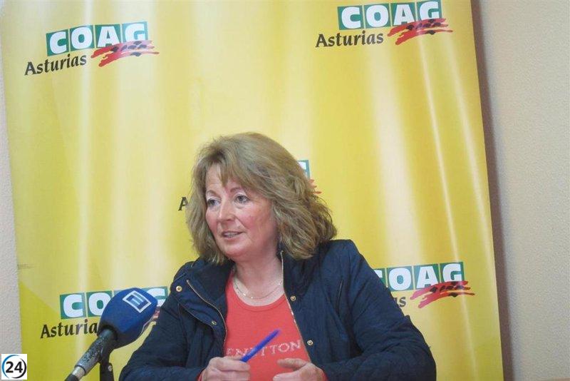 COAG Asturias solicita acción inmediata a Medio Rural por la sequía que amenaza ganadería y agricultura.