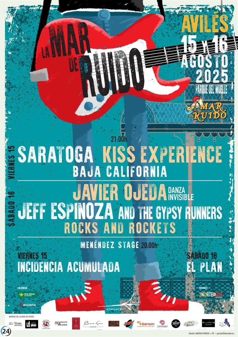 El Festival La Mar de Ruido se celebra en el Parque del Muelle de Avilés.