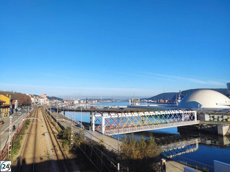 Restricciones en navegación y cierre del Puerto Deportivo por fuegos artificiales en Avilés.